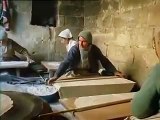 Traditional 'Yufka' flat-bread making in Goreme, Cappadocia