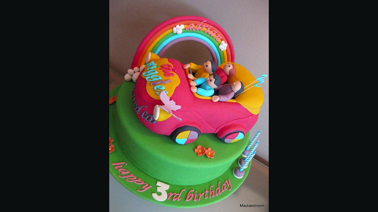 How to Make The Wiggles Big Red Car Cake