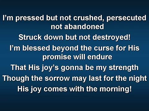 Trading My Sorrows (worship video w/ lyrics)