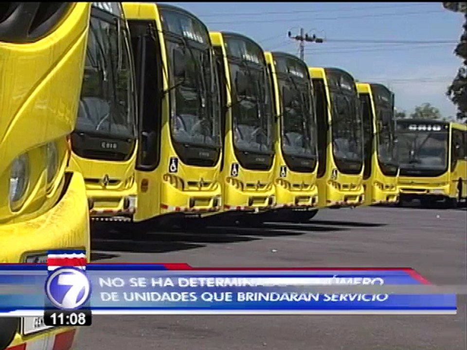 Servicio de buses interlíneas podrían estar funcionando a principios de octubre