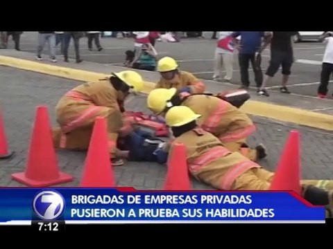 Trabajadores compitieron en Campeonato de Brigadas contra emergencias