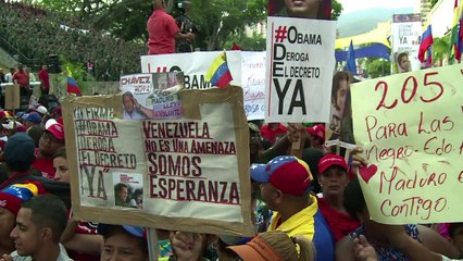 Maduro reúne millones de firmas contra decreto de EEUU