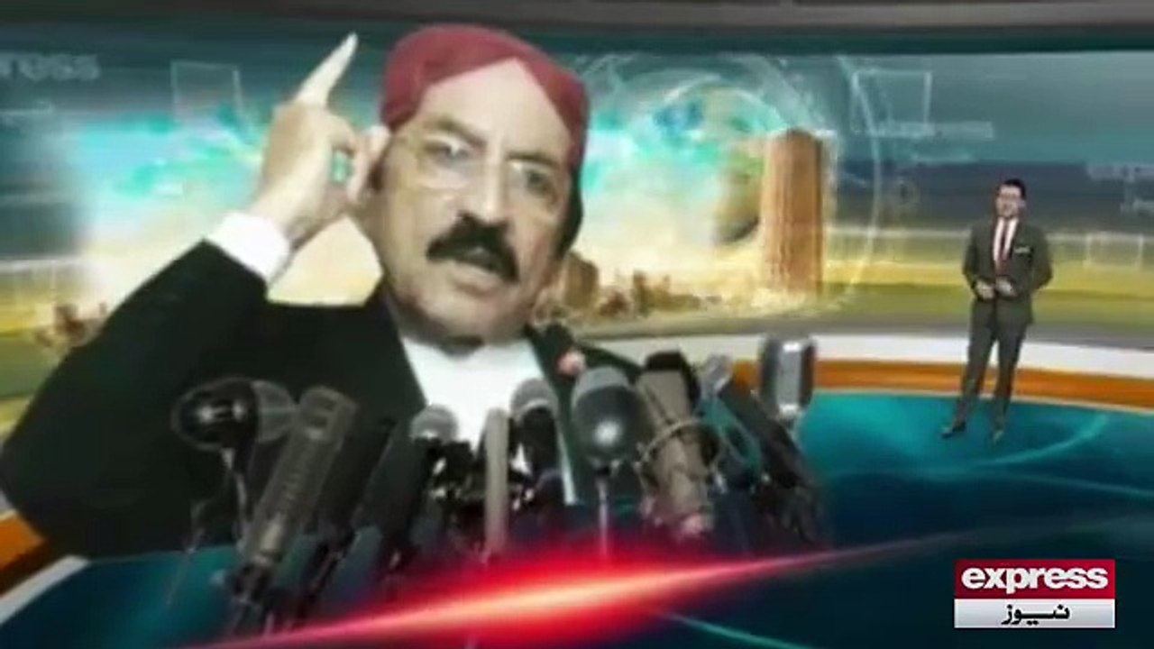 Qaim Ali Shah Escaped From Falling