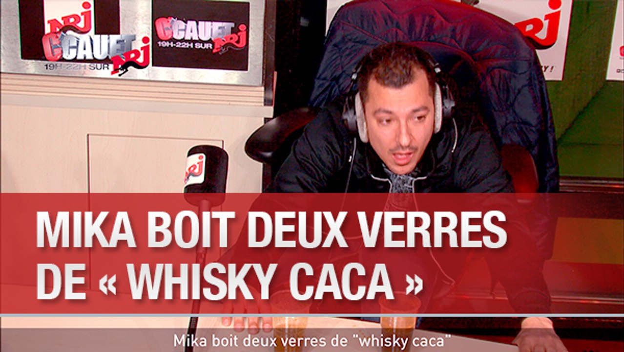 Mika boit deux verres de "whisky caca" - C'Cauet sur NRJ