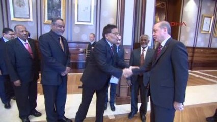 Erdoğan, Sudan Dışişleri Bakanı Karti'yi Kabul Etti