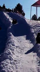 Snow Sliding at Ayyubia by Rana Zeeshan