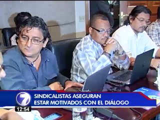 Sindicalistas de Japdeva motivados por reinicio del diálogo