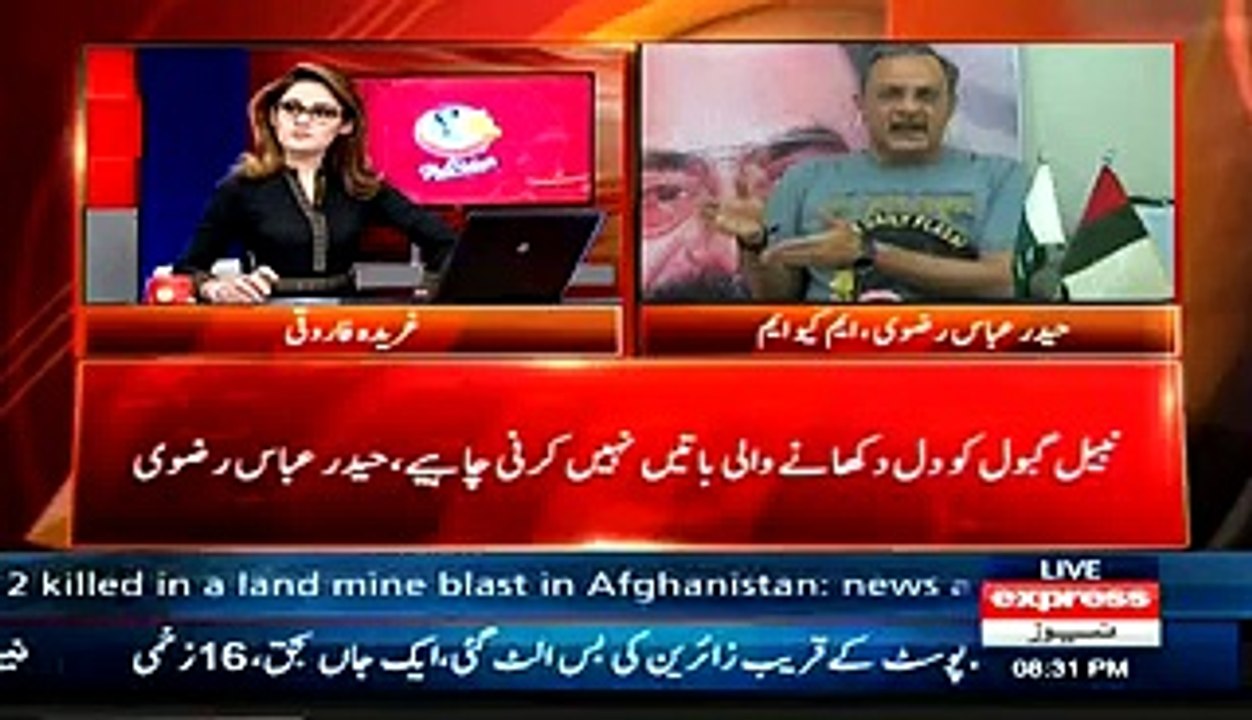 This Time PTI Will Withdraw Elections In Favor For Jamaat-e-Islami - Haider Abbas Rizvi(MQM)