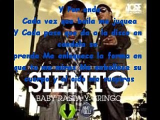 Siento - Baby rasta & Gringo LETRA