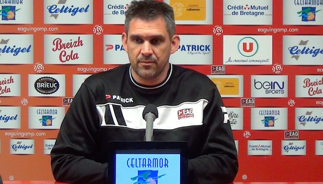 L1-J32 / RENNES-EAG : la conférence de presse d'avant match de J.Gourvennec