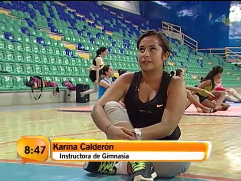 Expertos recomiendan practicar la gimnasia rítmica desde muy temprana edad