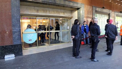 Apple Watch : le stand aux Galeries Lafayette