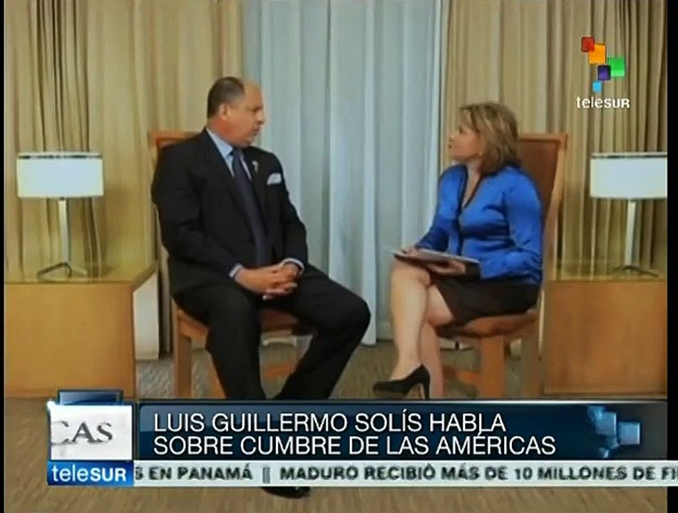Luis Guillermo Solís: América debe enfrentar sus desafíos como región