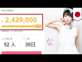 元AKBの新ビジネス？森杏奈デート付き寄付で240万