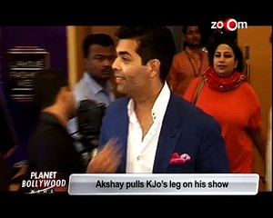 Akshay Kumar Publicly Pulls Karan Johar's Leg   Bollywood News