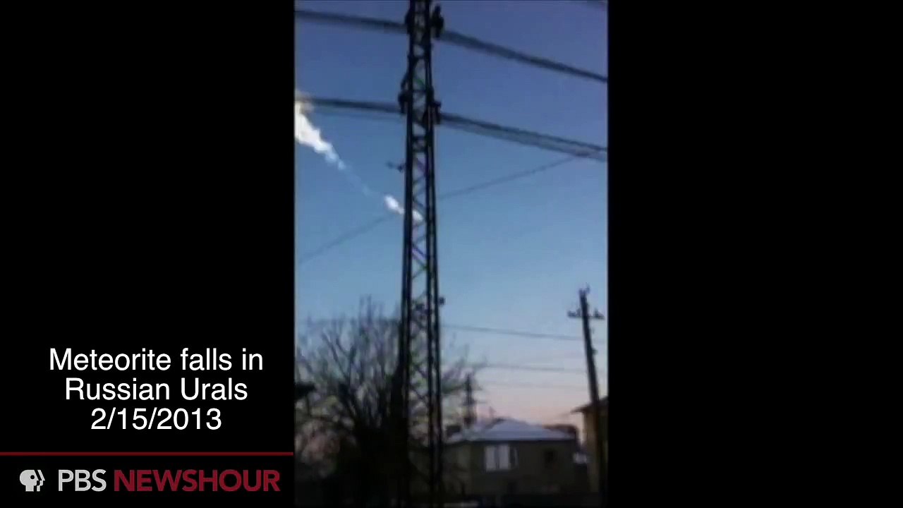 Hear the Explosion as a Meteor Falls in Russia