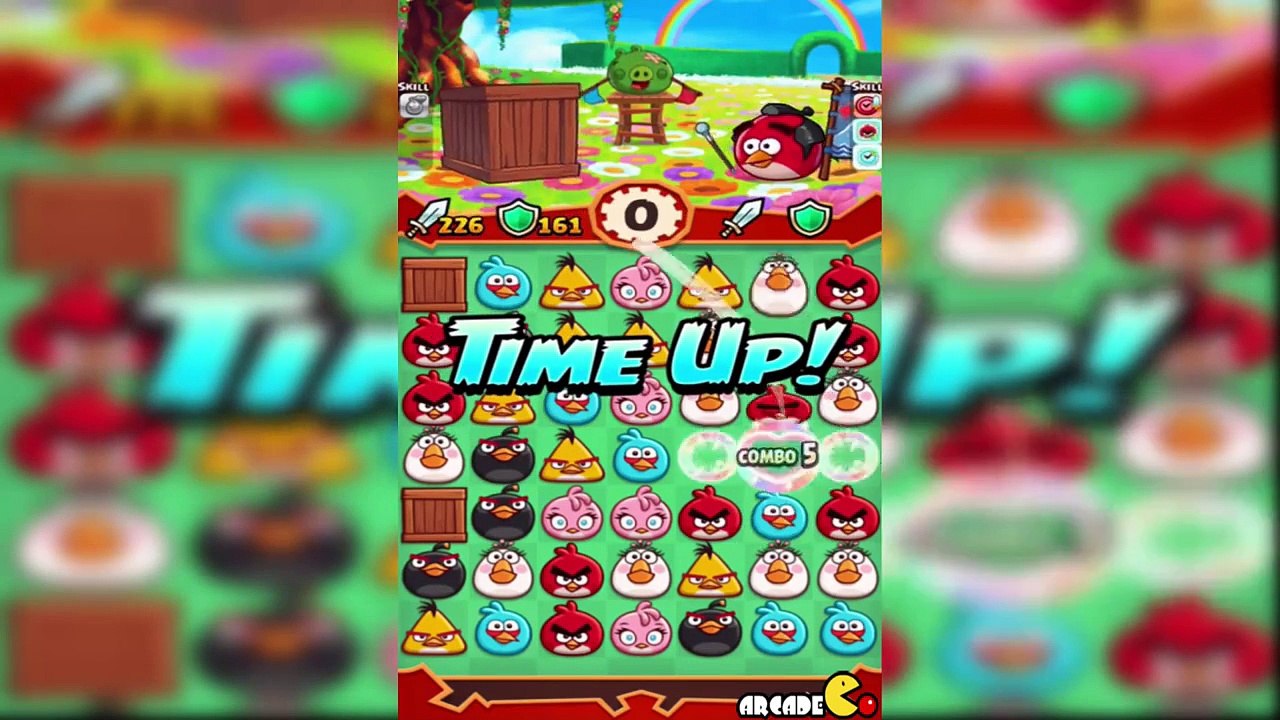 Angry Birds Fight! Final Map Flower Island Gameplay Part 52