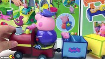 Peppa Pig Nickelodeon Peppa Pig on Grandpa Pigs Train New Peppa Pig 2015 Toy Collection