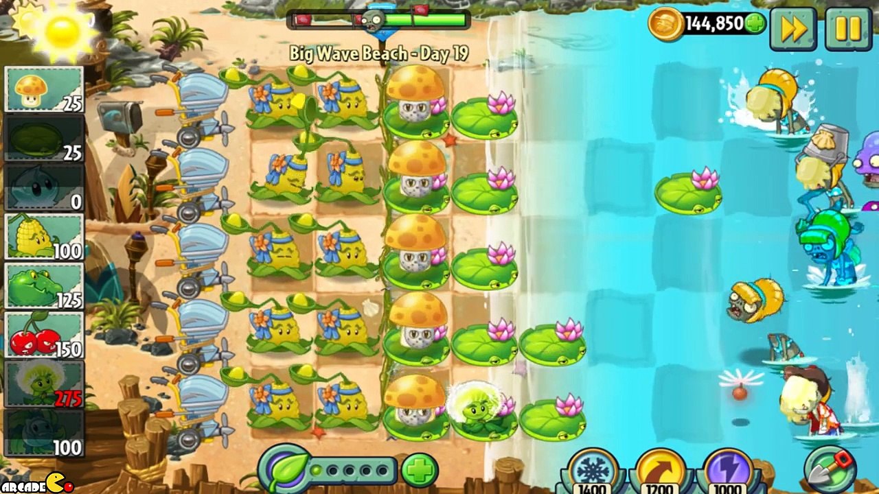 Plants vs Zombies 2 New Plant Dandelion In Danger Pinata Party 3/28!