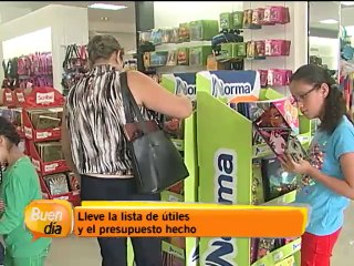 Salir a comprar los útiles se puede convertir en una tarea larga y complicada