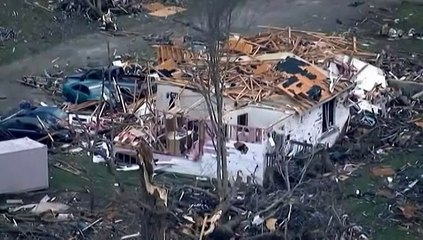 Etats-Unis : des comtés de l'Ilinois ravagés après le passage de violentes tornades