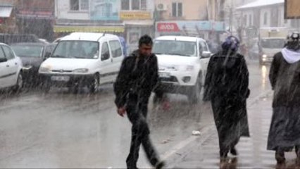 Bolu'da Kar Yağışı