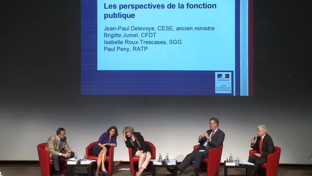 Table-ronde sur les perspectives de la fonction publique