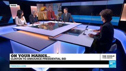 On Your Marks... Clinton to Announce Presidential Bid (part 1)