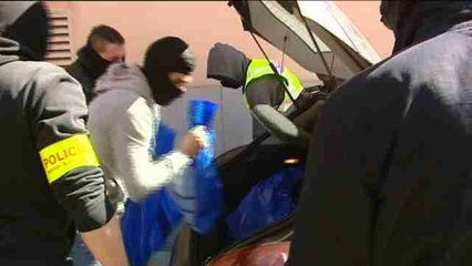 La célula yihadista desarticulada en Cataluña planeaba degollar a un secuestrado