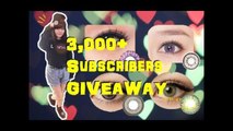 [Special] ✦✧3,000  Subscribers Giveaway✧✦