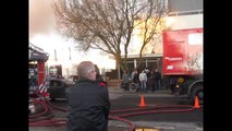 Zeer grote brand Vianen 16-01-2012