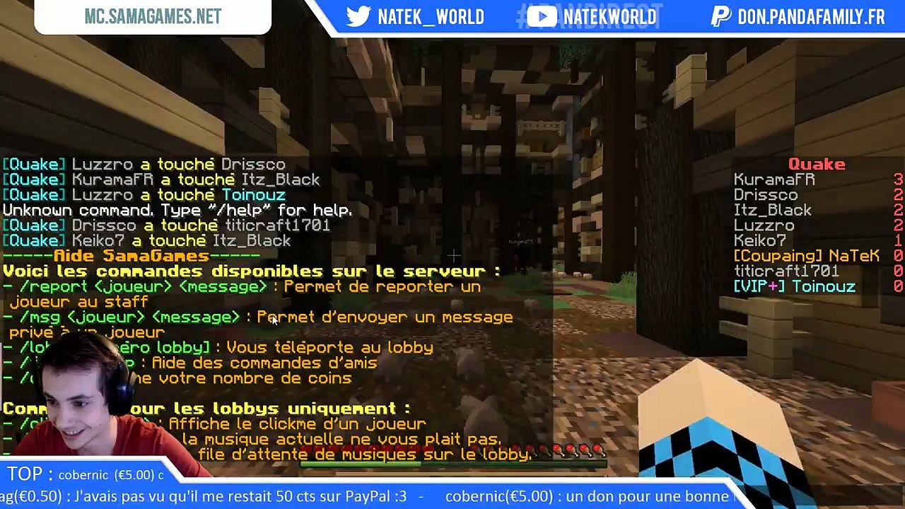 Natek en stream! (10/04/15)