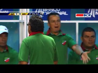 Gol: Saprissa 3 - Carmelita 1