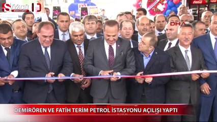 Demirören ve Terim Adana'da petrol istasyonu açtı