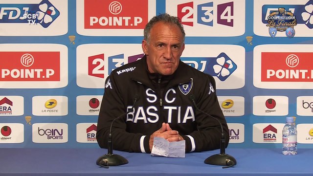 Bastia-Paris : Conf. d'avant-match de G. Printant