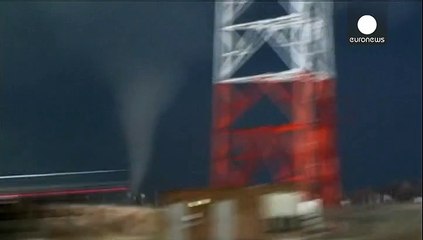 Sturmgebiet fegt mit Tornados über die USA