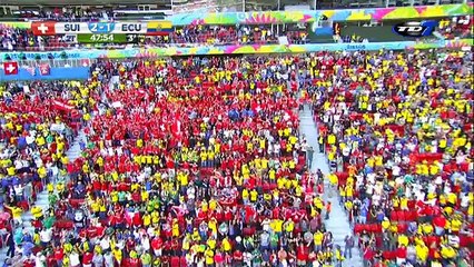 Gol Suiza 2 - Ecuador 1