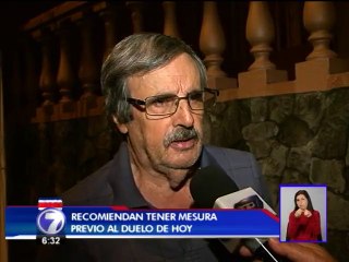 Técnicos piden cautela a los aficionados para juego de la Tricolor