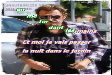 KARAOKE JOHNNY HALLYDAY - Elle m'oublie