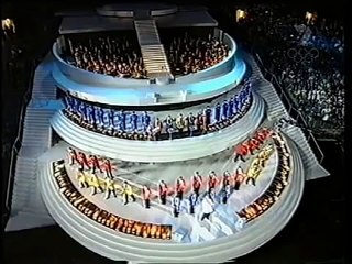 Australian National Anthem at the Sydney Olympics Opening