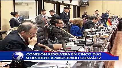 Diputados definirán si revocan el nombramiento de Óscar González como magistrado