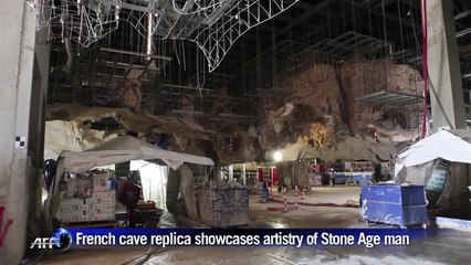 Replica cave showcases artistry of Stone Age man