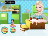▐ ╠╣Đ▐►  Elsa cooking pound cake - Frozen princess Elsa pound cake baking game