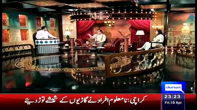 Hasb E Haal Today 10th April 2015 Dunya News 11-04-2015