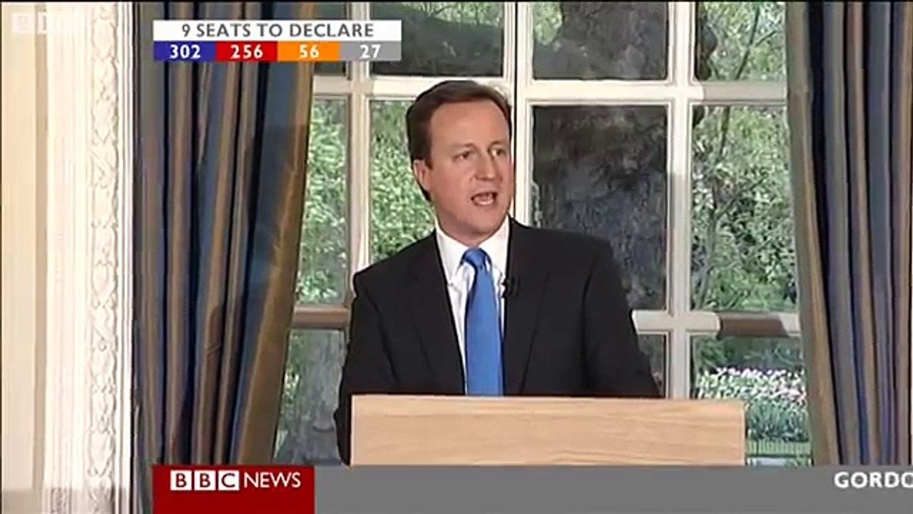 David Cameron's Speech - BBC - Election 2010