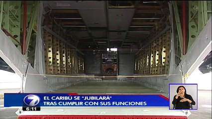 El avión Caribú se retira tras 50 años de servicio