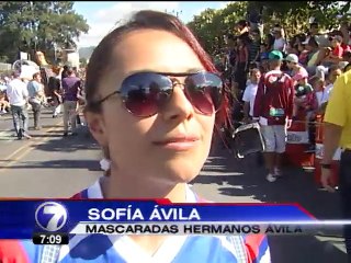 En medio de algunos disturbios se realizó el carnaval de Desamparados