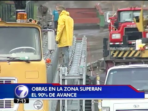 Tres de los cuatro puentes de Circunvalación están listos y la vía se podría abrir la próxima semana