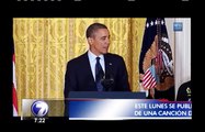 Video muestra a Obama cantando al ritmo de Daft Punk en sus discursos