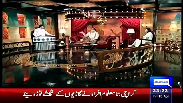 Hasb-e-Haal ~ 10th April 2015 - Political Comedy Show - Live Pak News